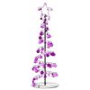 vidaXL LED-kerstboom met kerstballen 100 LED's warm wit 150 cm