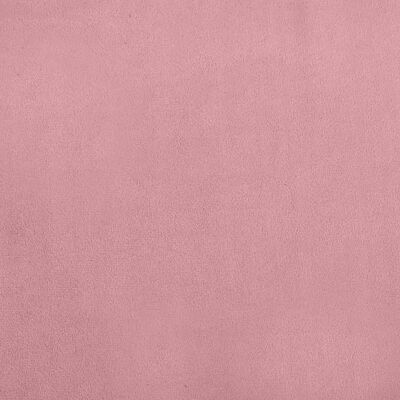 vidaXL Kinderbank 70x45x30 cm fluweel roze