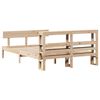 vidaXL Bedframe zonder matras massief grenenhout 160x200 cm