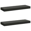 vidaXL 2-delige Bankkussens VUGHT 2 pcs 100% Polyester Antraciet