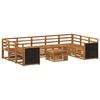vidaXL Sofa-Sets Massief Acaciahout
