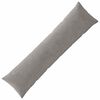 vidaXL Kussensloop ALMELO Lichtgrijs 40 x 145 cm corduroy