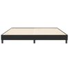 vidaXL Boxspring zonder matras fluweel zwart 200x220 cm
