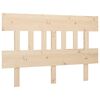 vidaXL Hoofdbord 153,5x3x81 cm massief grenenhout
