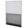vidaXL Raamhor pliss&eacute; met verduistering 80x100 cm aluminium