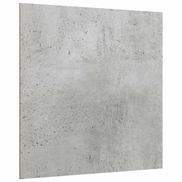 vidaXL Decorpanelen 50 pcs Beton Grijs 30 x 30 x 0,27 cm Bewerkt hout