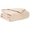 vidaXL Zomer Dekbed Beige 155 x 200 cm 100% Natuurlijke Kapok