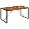 vidaXL Eettafel 160x80x75 cm massief acaciahout