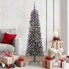vidaXL Kunstkerstboom met 150 LED Groen 150 cm PVC en Plastic en Staal
