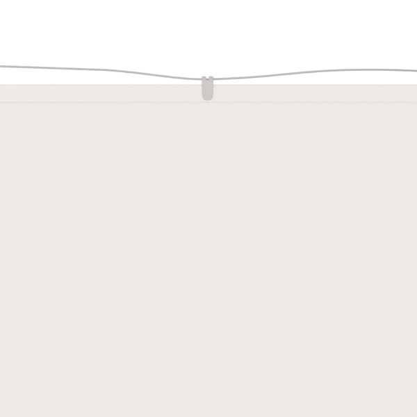 vidaXL Luifel verticaal 60x800 cm oxford stof wit