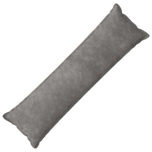 vidaXL Kussensloop HOUTEN Lichtgrijs 40 x 145 cm Microfiber Fleece