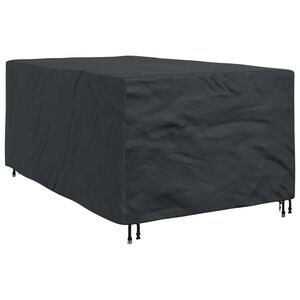 vidaXL Meubelhoes Effen Zwart 143 x 225 x 90 cm 600D