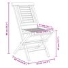 vidaXL Tuinstoelen inklapbaar 2 st 47x63x90 cm massief teakhout