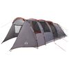 vidaXL Tunneltent Grijs en Oranje 675 x 392 x 210 cm