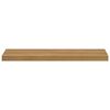 vidaXL Wandplank met opslag 4 pcs Bruin 80 x 23,5 x 4 cm Bewerkt hout