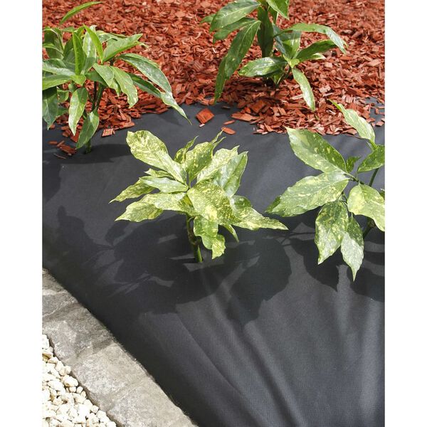 Nature Anitworteldoek 120 g/m&sup2; 1x10 m zwart