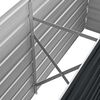 vidaXL Plantenbak verhoogd 160x40x45 cm gegalvaniseerd staal antraciet