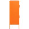 vidaXL Opbergkast 80x35x101,5 cm staal oranje