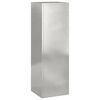 vidaXL Plantenstandaard 2 pcs Zilver 24 x 24 x 75 cm Roestvrij staal