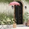 vidaXL Balinese Parasol Roze 95 x 95 x 260 cm
