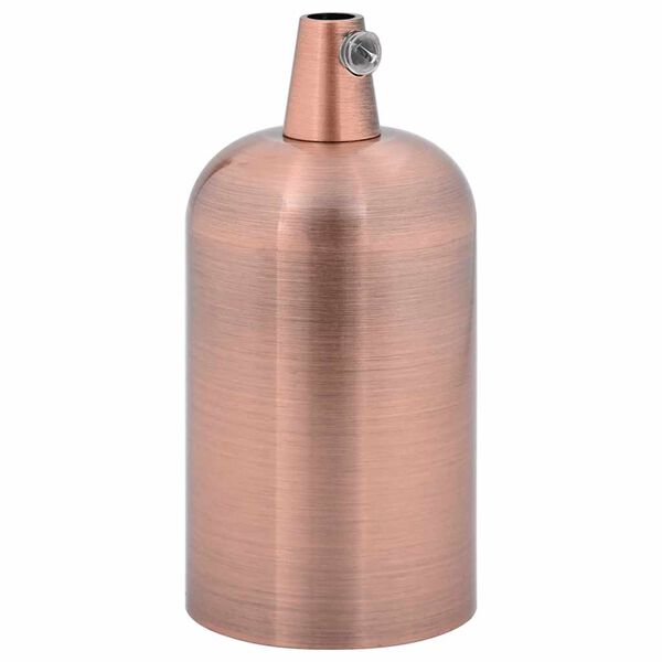 vidaXL Lamphouders 2 st rood brons E27