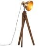 vidaXL Vloerlamp 25 W E27 45x45x120 cm antiek messingkleurig