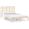 vidaXL Bedframe zonder matras massief grenenhout 135x190 cm