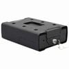vidaXL Auto Safe met slot Zwart 22 x 16 x 7 cm Staal