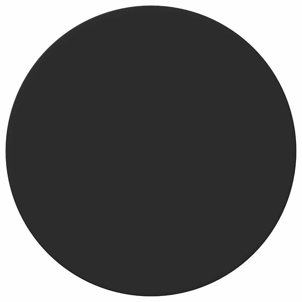 vidaXL Tafelblad Zwart 70 x 70 x 1,5 cm Bewerkt hout