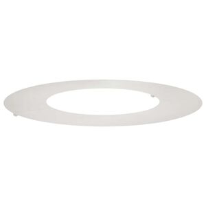 vidaXL geschikt voor platte boomring Zilver &Oslash;40 / 70 cm Roestvrij staal