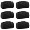 vidaXL Kleden 6 st Zwart 150 x 130 cm 2.75 kg Fleece