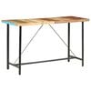 vidaXL Bartafel 180x70x107 cm massief gerecycled hout