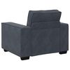 vidaXL Fauteuil 100x78x84 cm fluweel donkergrijs
