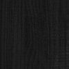 vidaXL Plantenbakken 2 st 110x31x70 cm massief grenenhout zwart