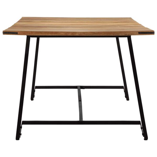 vidaXL Eettafel 200x100x75 cm massief mangohout