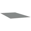 vidaXL Zwembadgrondzeil 820x420 cm polyester geotextiel lichtgrijs