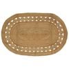 vidaXL Gebied Tapijt Naturel 152 x 245 cm Jute
