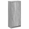 vidaXL Wandgemonteerde wastafelmeubel Grijs Sonoma 35 x 20 x 81 cm