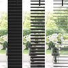 vidaXL Venetiaanse Blind Verstelbaar Zwart 213 x 60 cm PVC