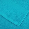 vidaXL Gastendoekjes SOLUND 4 st 600 g/m&sup2; 30x50 cm turquoise