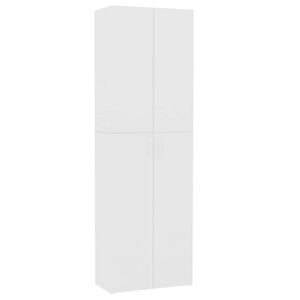 vidaXL Kantoorkast 60x32x190 cm bewerkt hout wit