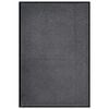 vidaXL Deurmat 80x120 cm antracietkleurig