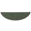 vidaXL Trapmatten Zelfklevend 30 stuks 56x17x3 cm Groen Halfrond