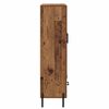 vidaXL Highboard Corona Oud Hout 69,5 x 31 x 115 cm Bewerkt hout