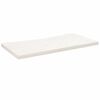 vidaXL Bureaublad 80x40x2,5 cm massief grenenhout wit
