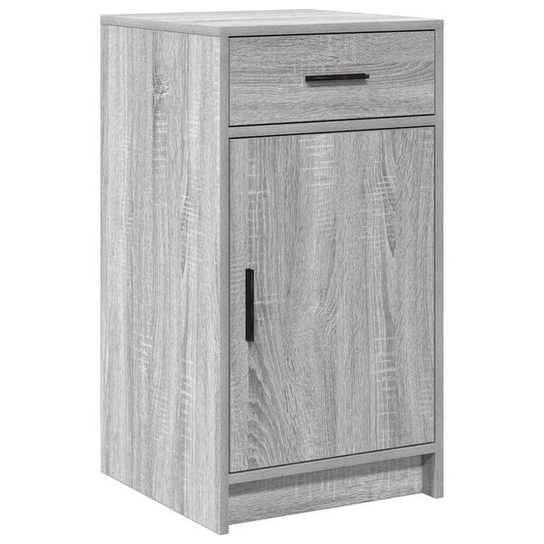 vidaXL Dressoir met lade Grijs sonoma 40 x 40,5 x 75 cm Bewerkt hout