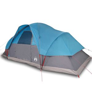vidaXL Koepeltent 9-persoons waterdicht blauw