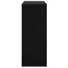vidaXL Dressoir 60x30x75 cm bewerkt hout zwart