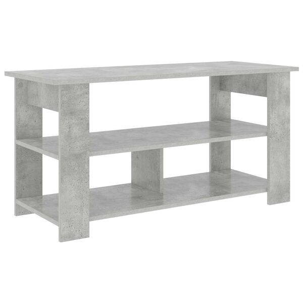 vidaXL TV-standaard Beton Grijs 100 x 40 x 50 cm