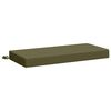 vidaXL Bankkussen SOEST 100% Polyester Olijfgroen 80 x 40 x 8 cm